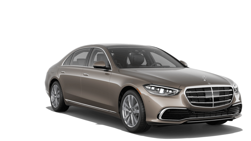 Mercedes-Benz S-Class in Sonoran Brown Metallic exterior color