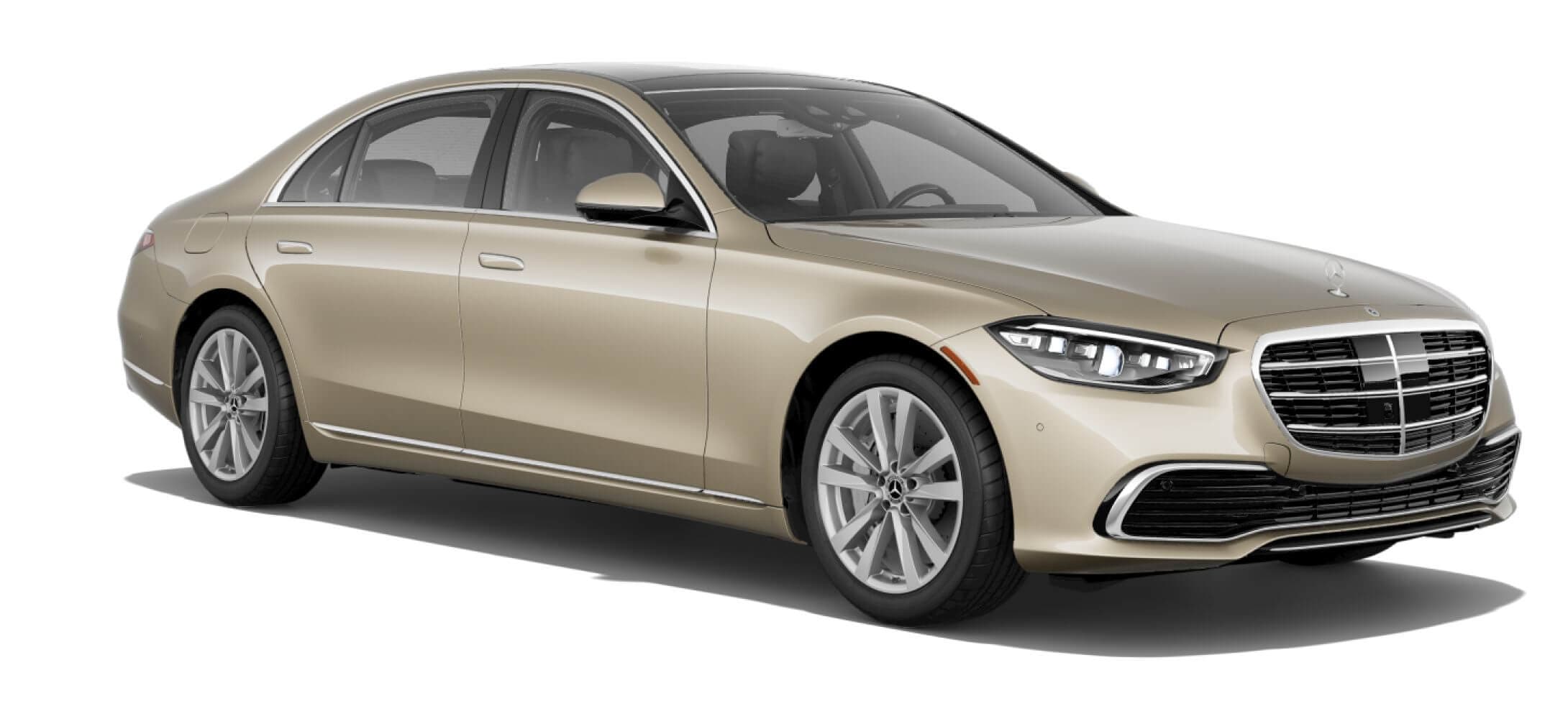 Mercedes-Benz S-Class in MANUFAKTUR Kalahari Gold Metallic