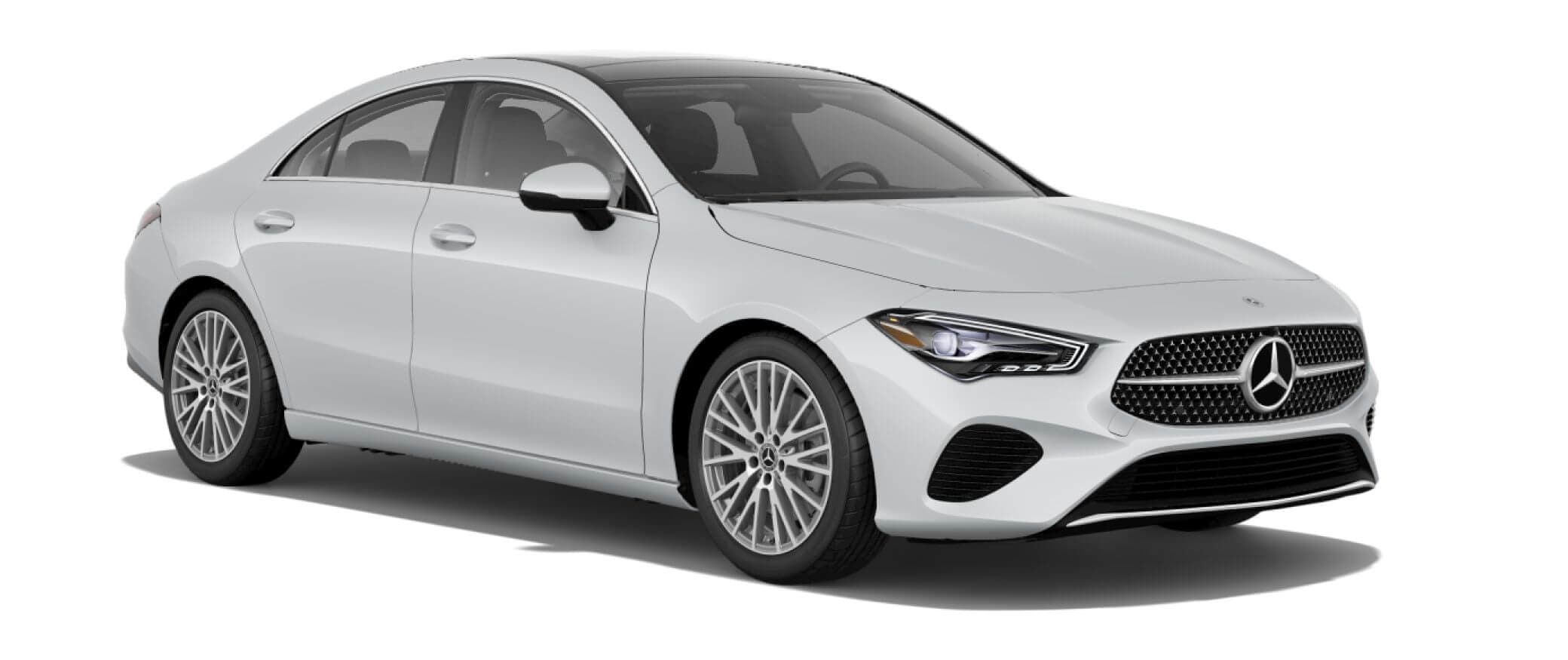 Mercedes-Benz CLA in Digital White Metallic