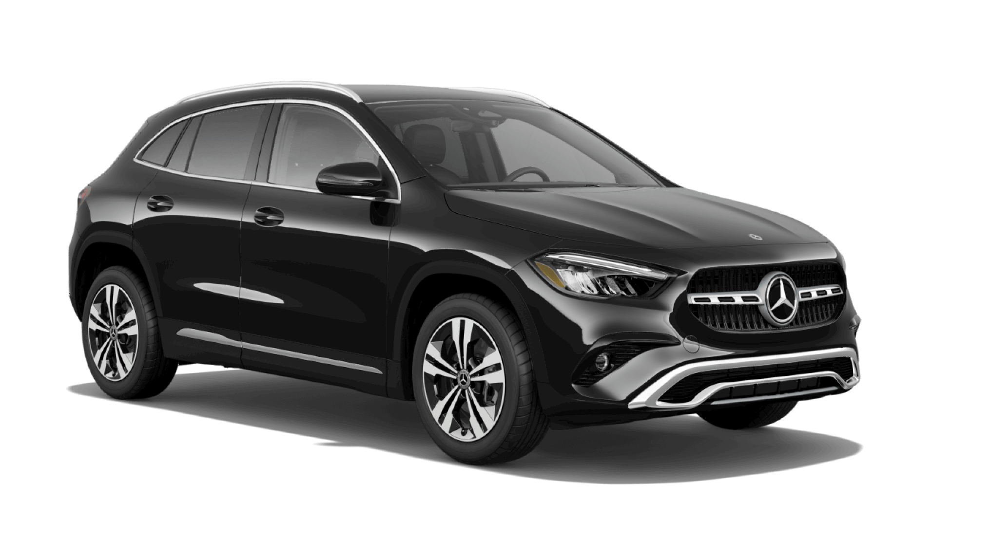 Mercedes-Benz GLA 250 in Night Black exterior color