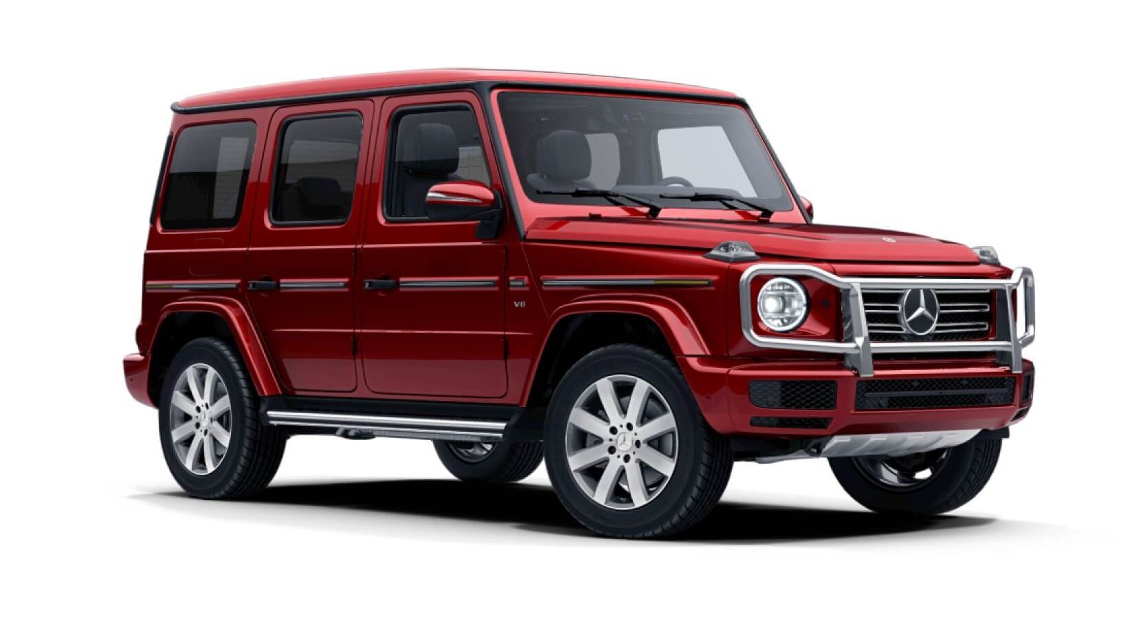 Mercedes-Benz G-Class in MANUFAKTUR Cardinal Red Metallic