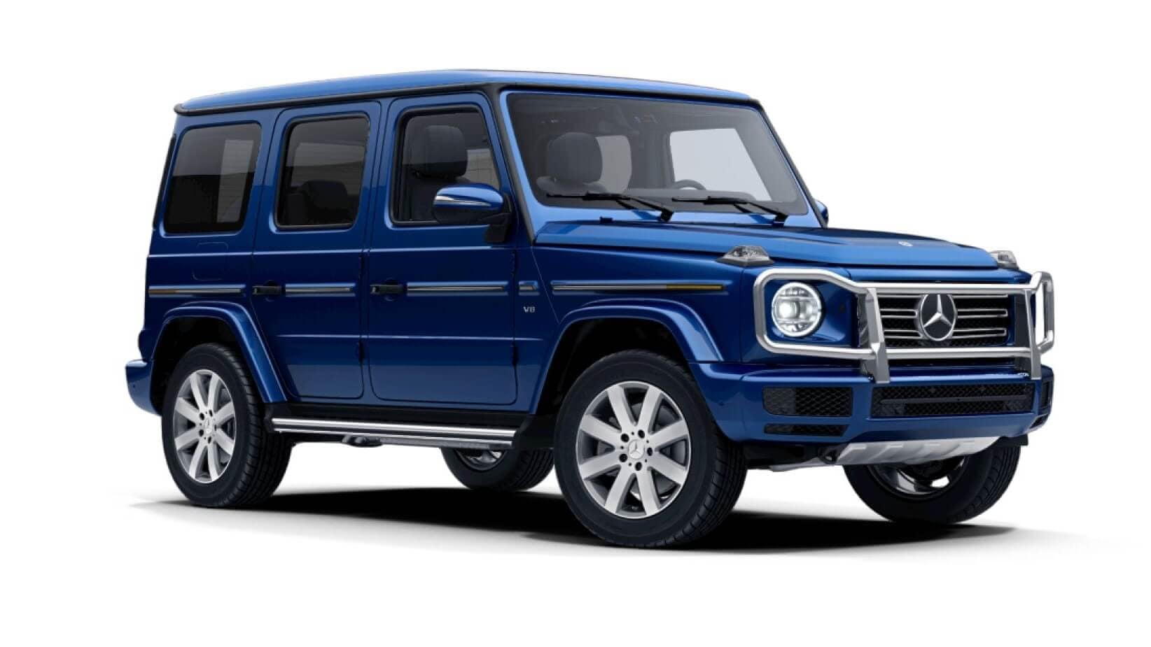 Mercedes-Benz G-Class in Brilliant Blue Metallic