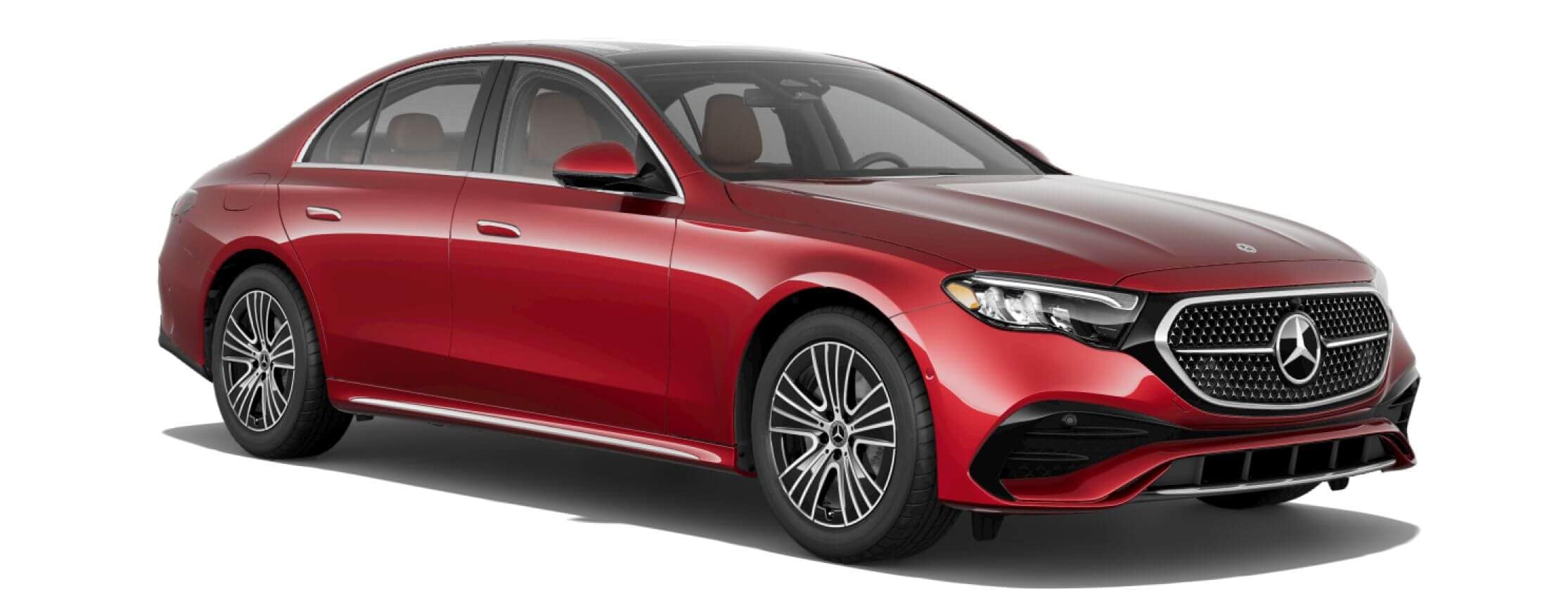 Mercedes-Benz E-Class in MANUFAKTUR Cardinal Red Metallic
