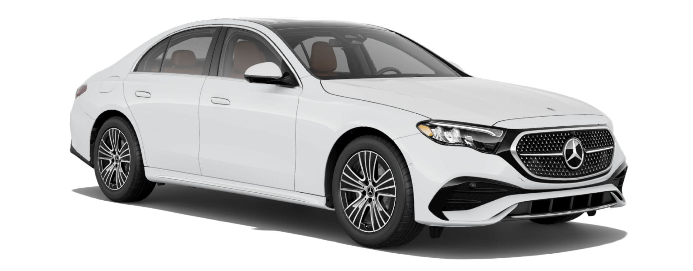 Mercedes-Benz E-Class in Polar White