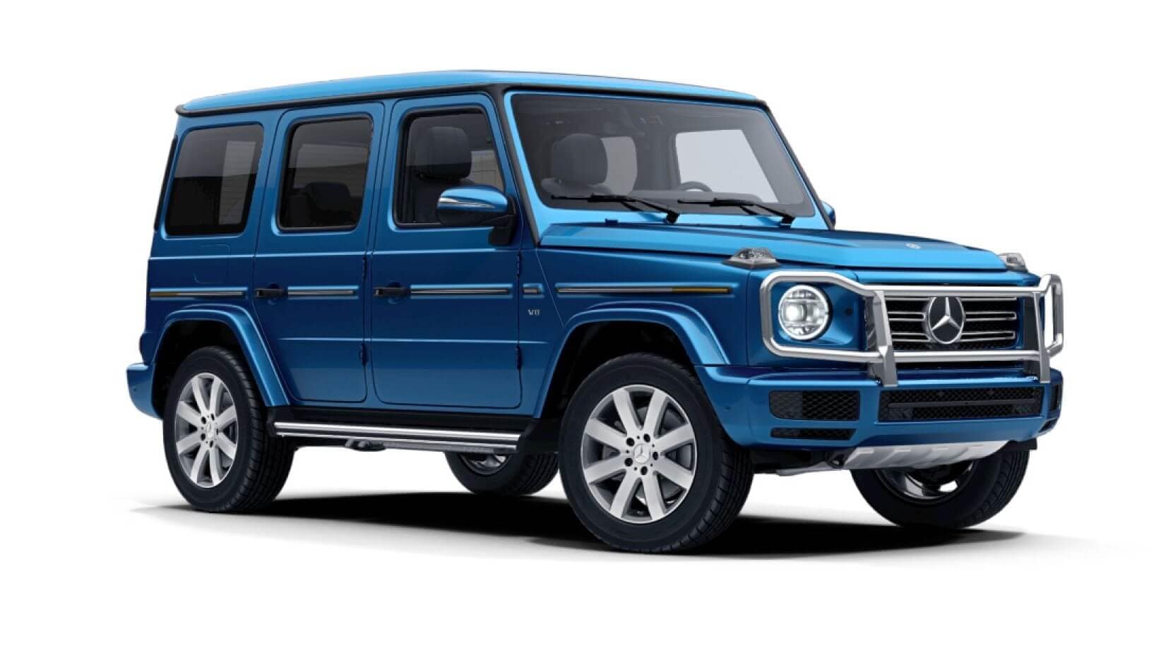 Mercedes-Benz G-Class in MANUFAKTUR South Sea Blue Metallic