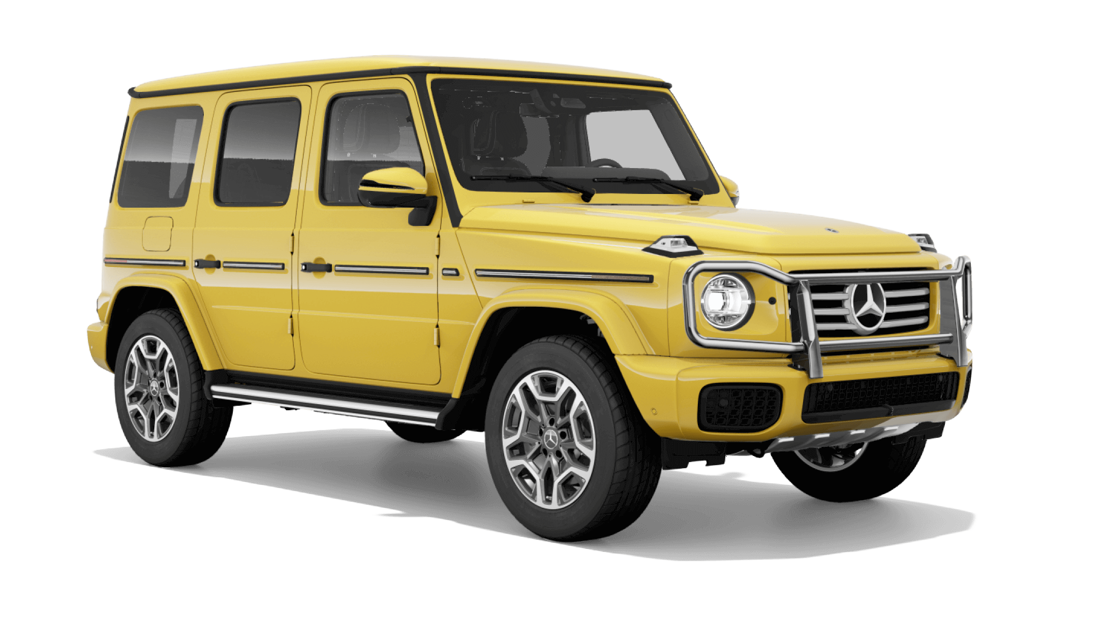 Mercedes-Benz G-Class in MANUFAKTUR Sun Yellow