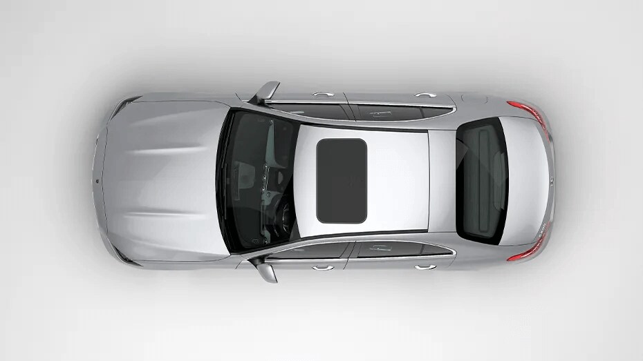 Learn about the Mercedes-Benz C-Class safety feature Surround View System Graphic showing the Mercedes-Benz Surround View System