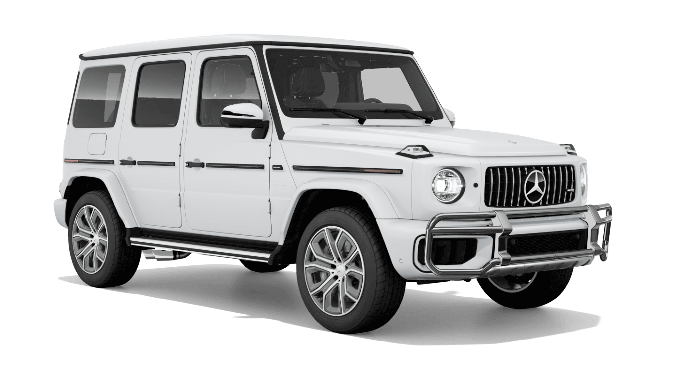 Mercedes-AMG® G 63 in MANUFAKTUR Signature Moonlight White Magno