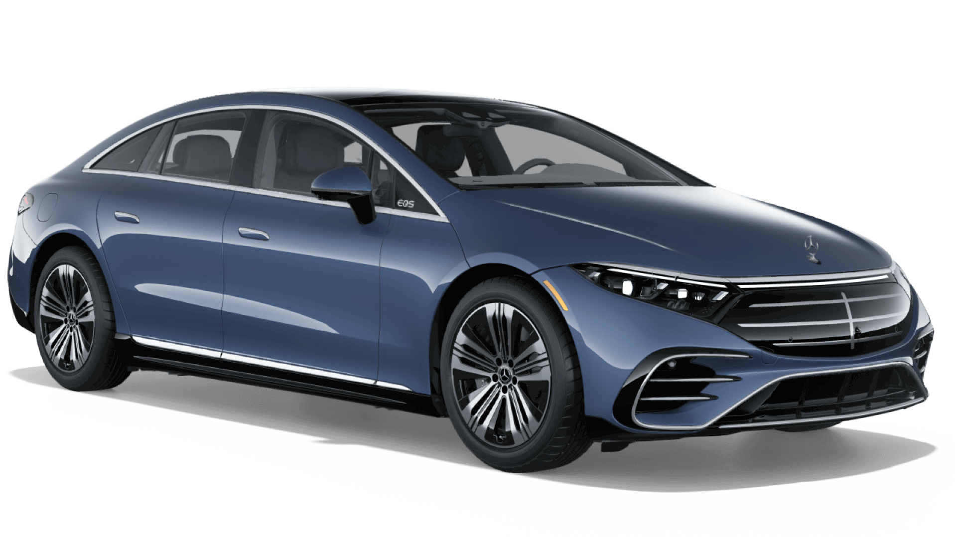 Learn about some features of the 2025 Mercedes-Benz EQS Sedan EQS 450+ Sedan Twilight Blue Metallic