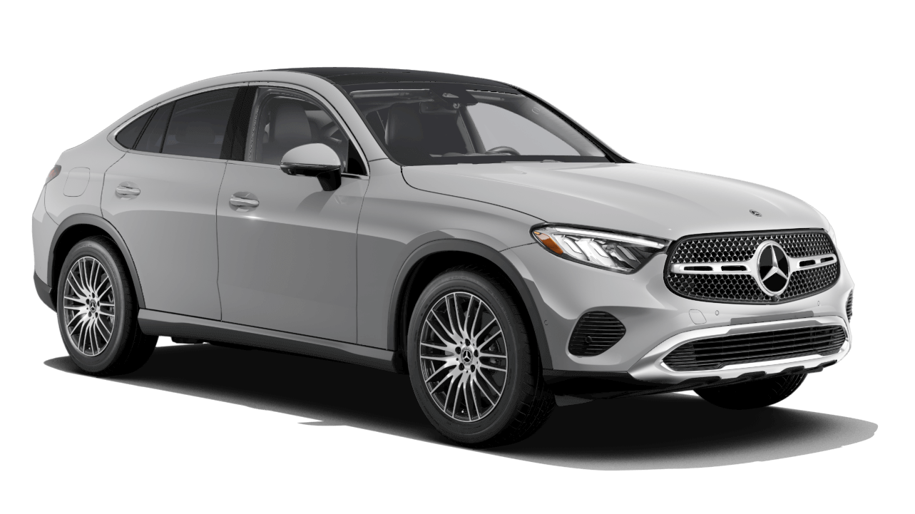 Mercedes-Benz GLC Coupe in MANUFAKTUR Alpine Grey