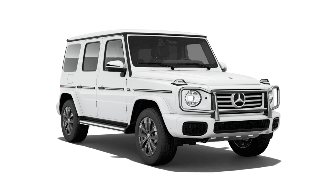 Mercedes-Benz G-Class in Polar White exterior color