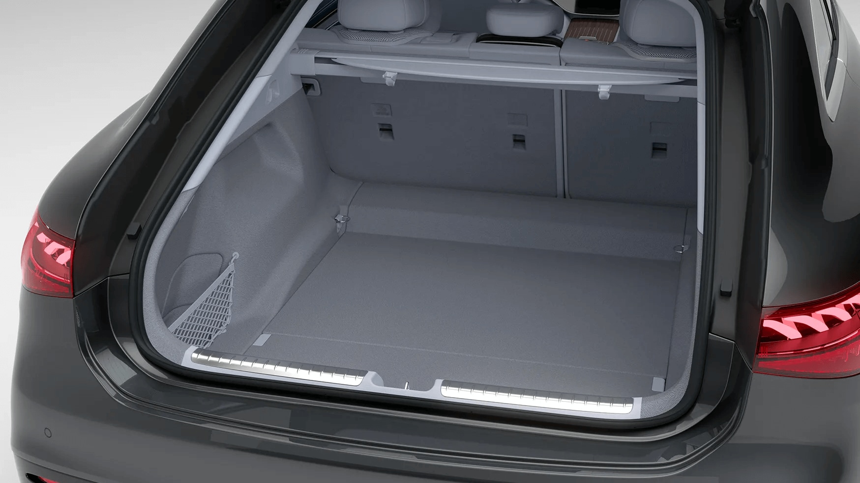 Interior shot of the Mercedes-Benz EQS Sedan