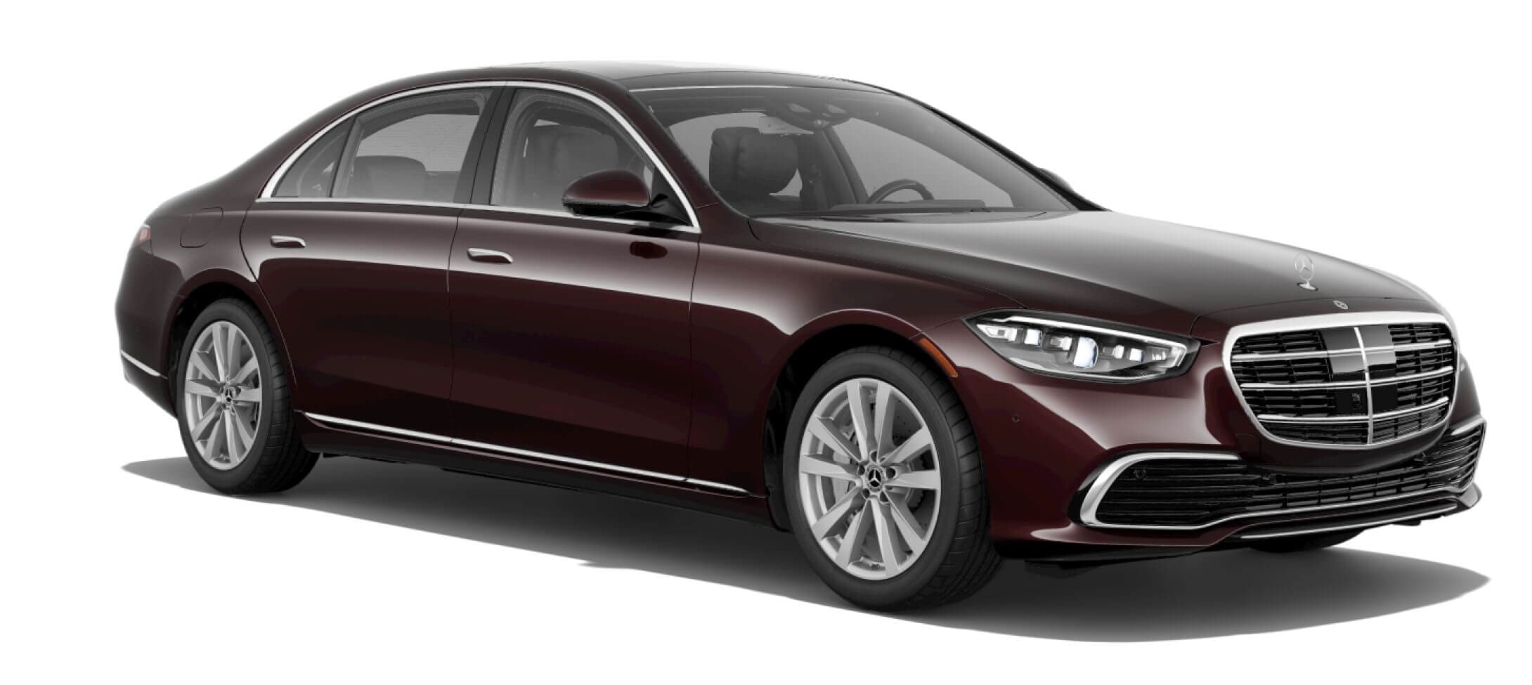 Mercedes-Benz S-Class in Rubellite Red Metallic