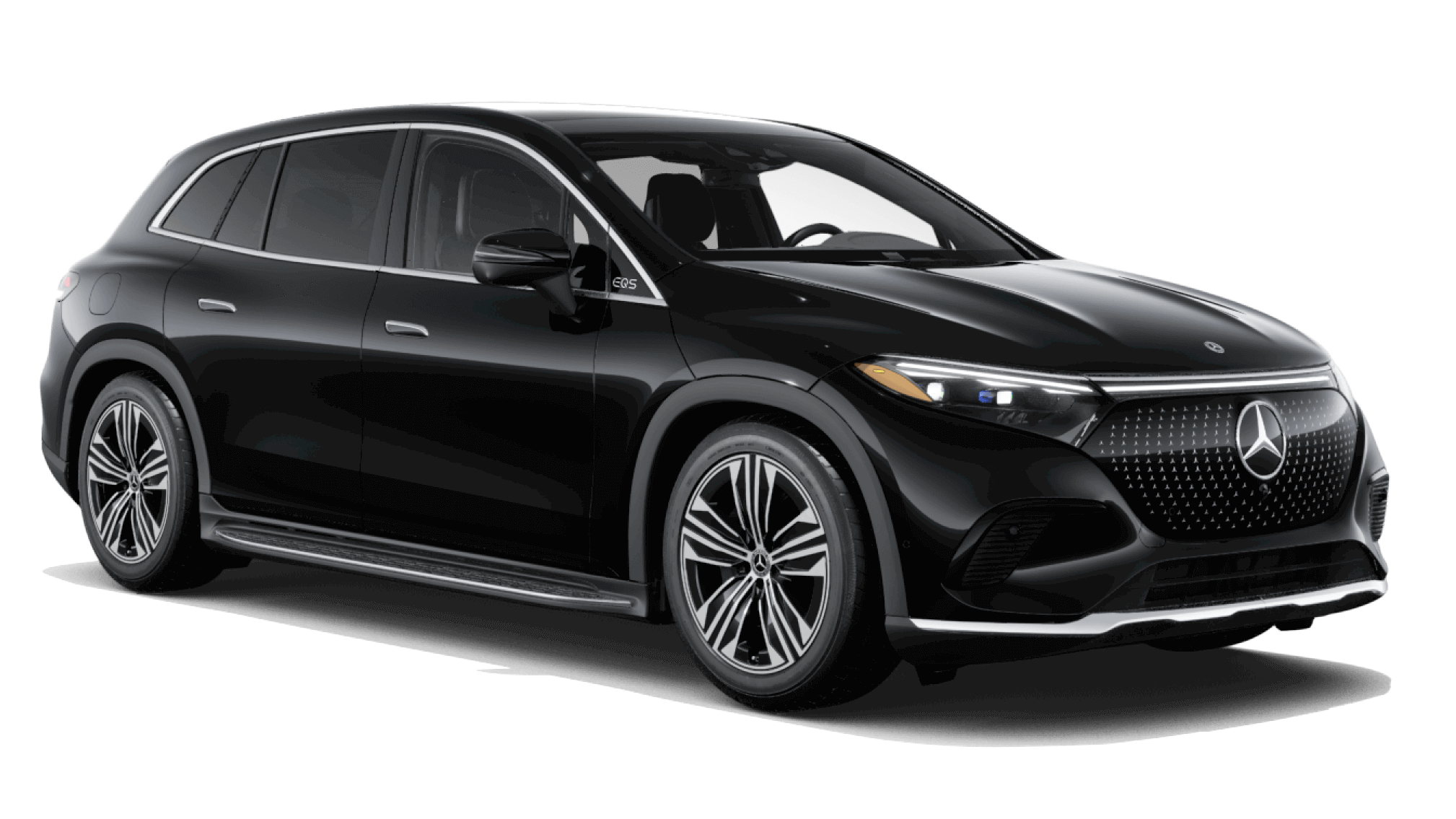 Learn about the color options of the Mercedes-Benz EQS SUV Mercedes-Benz EQS SUV in Black