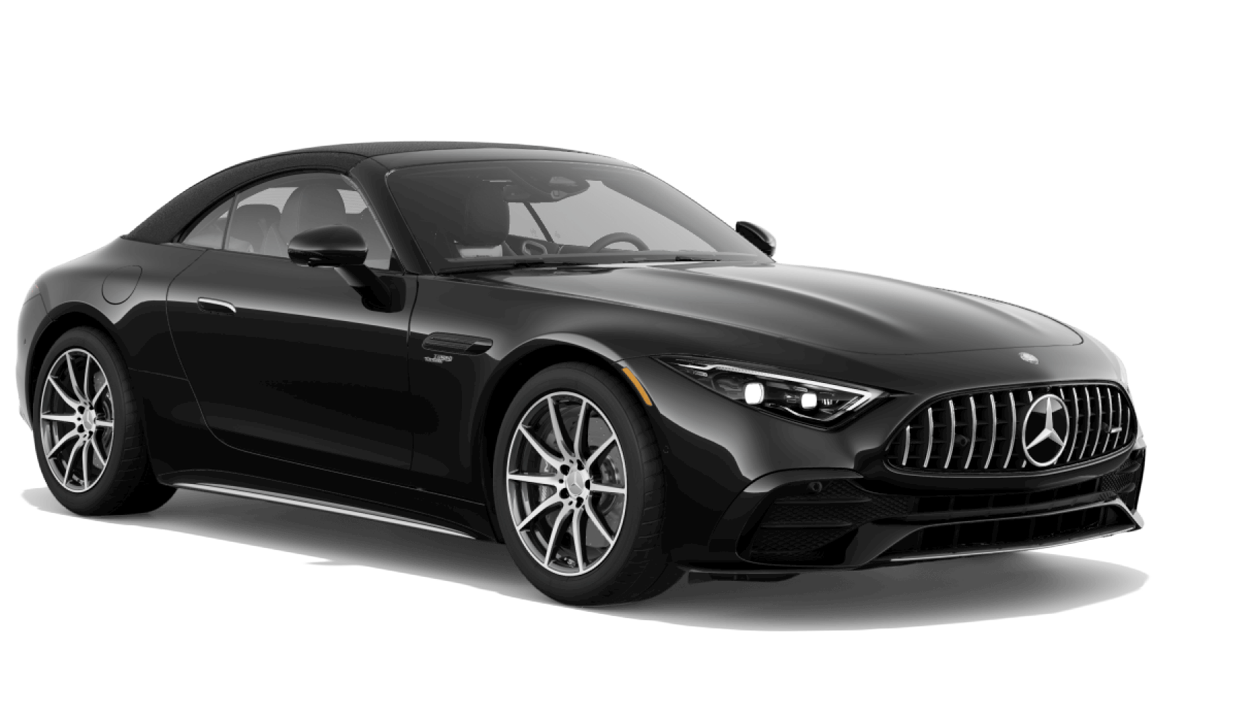 Learn about the color options of the Mercedes-AMG® SL Mercedes-AMG® SL in Obsidian Black Metallic