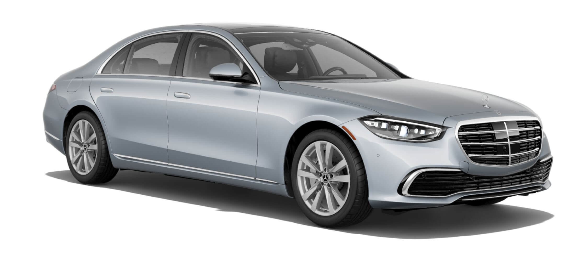 Mercedes-Benz S-Class in Cirrus Silver Metallic