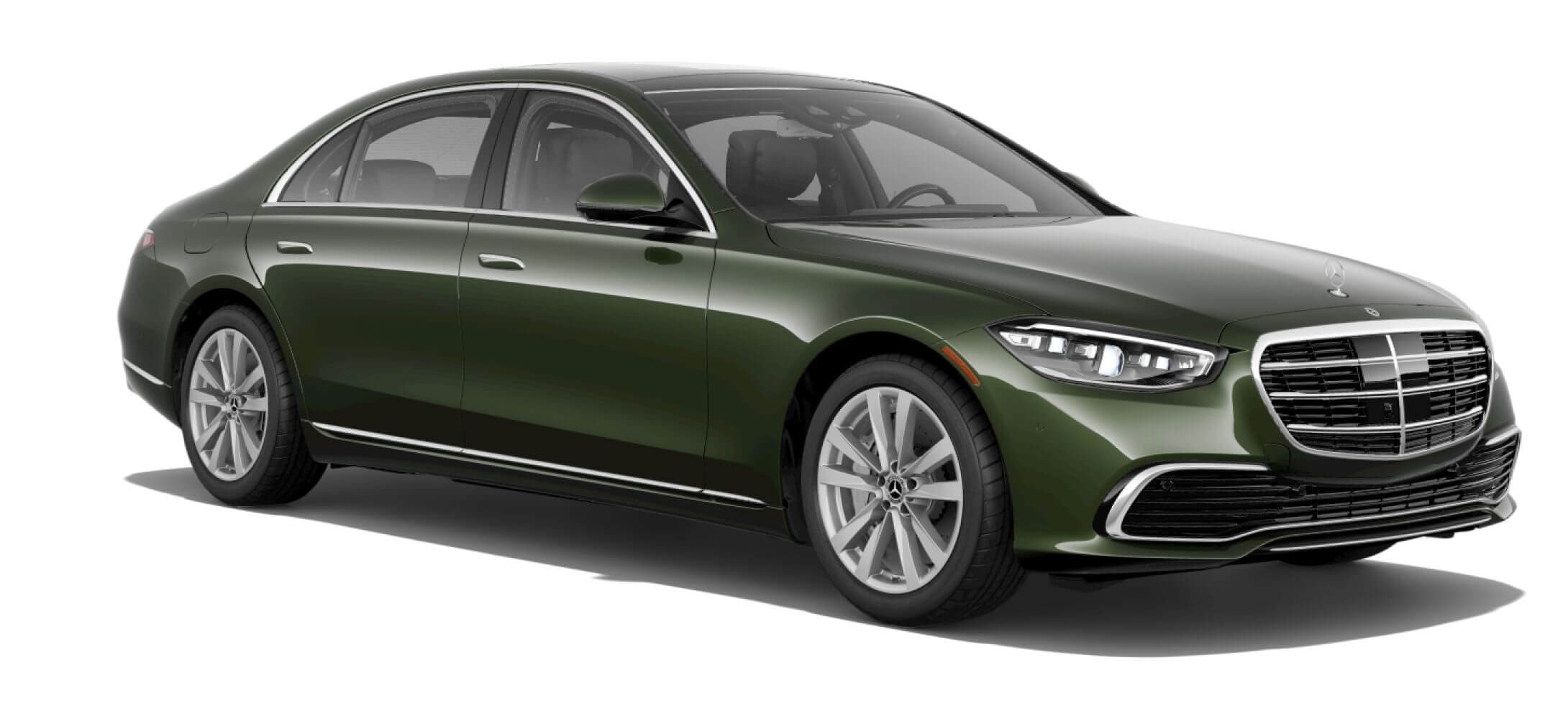 Mercedes-Benz S-Class in MANUFAKTUR Olive Metallic