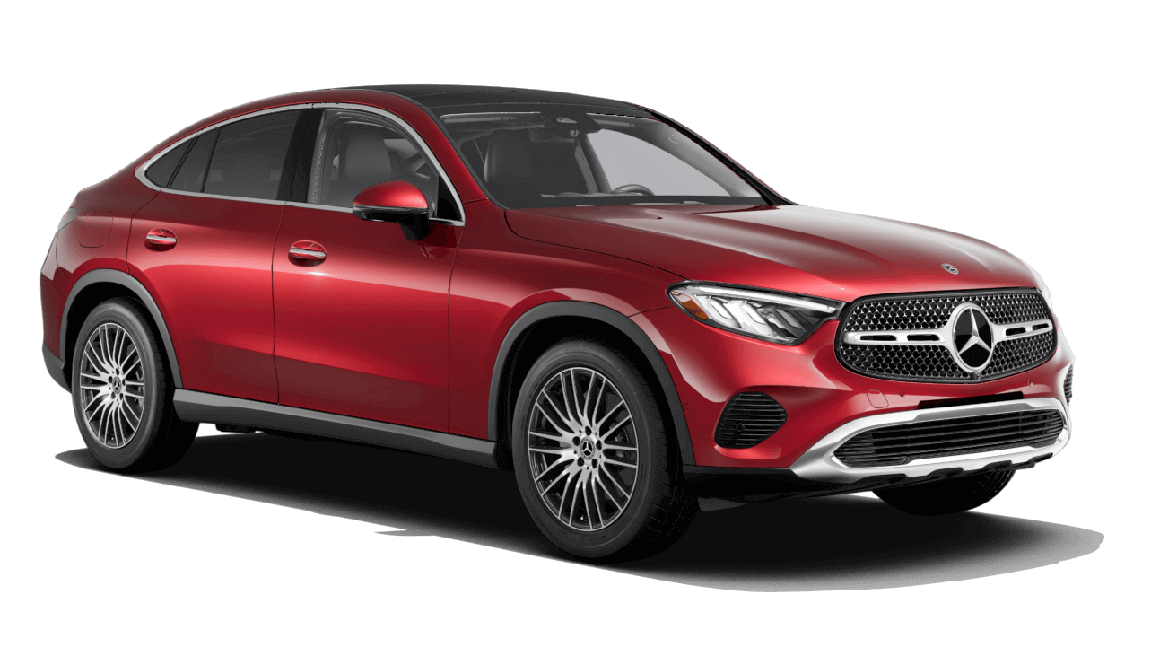 Mercedes-Benz GLC Coupe in MANUFAKTUR Patagonia Red Metallic