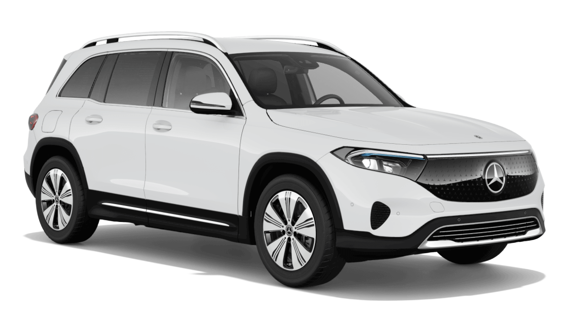 Learn about the color options of the Mercedes-Benz EQB SUV Mercedes-Benz EQB SUV in Polar White