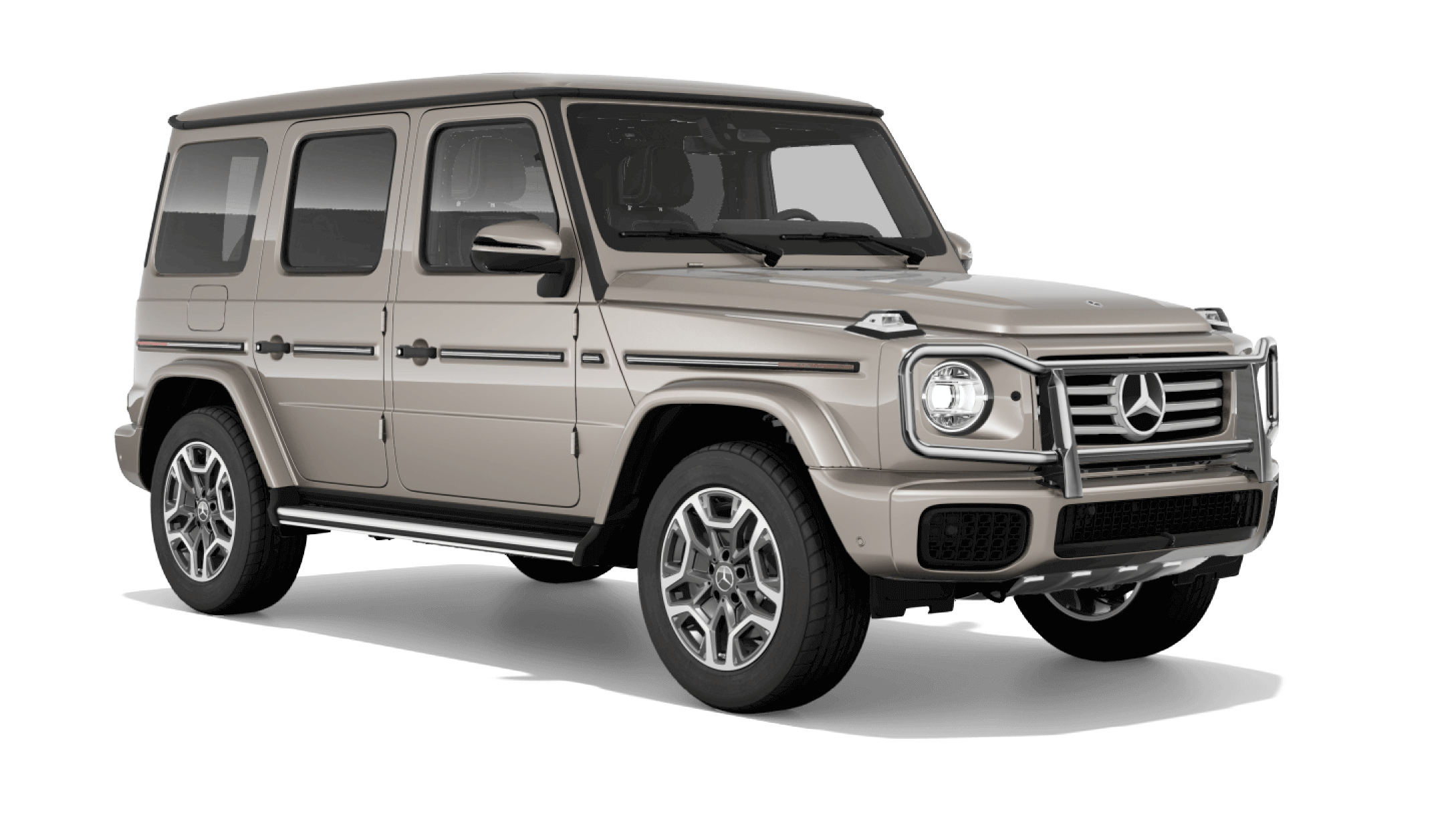 Mercedes-Benz G-Class in MANUFAKTUR Desert Silver