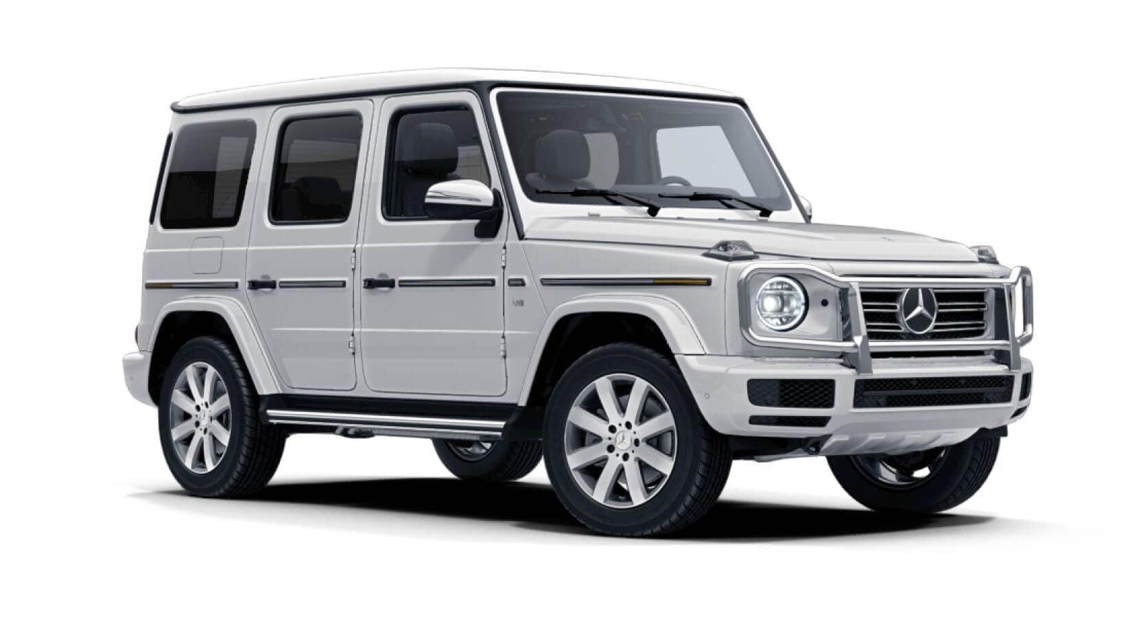 Mercedes-Benz G-Class in Polar White