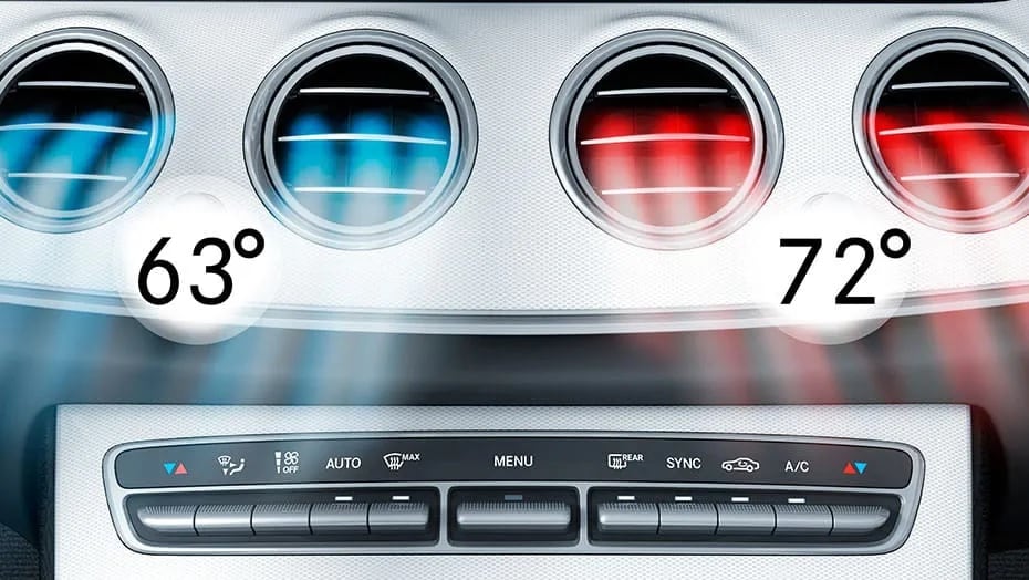 Mercedes-Benz with Dual Zone Climate Control
