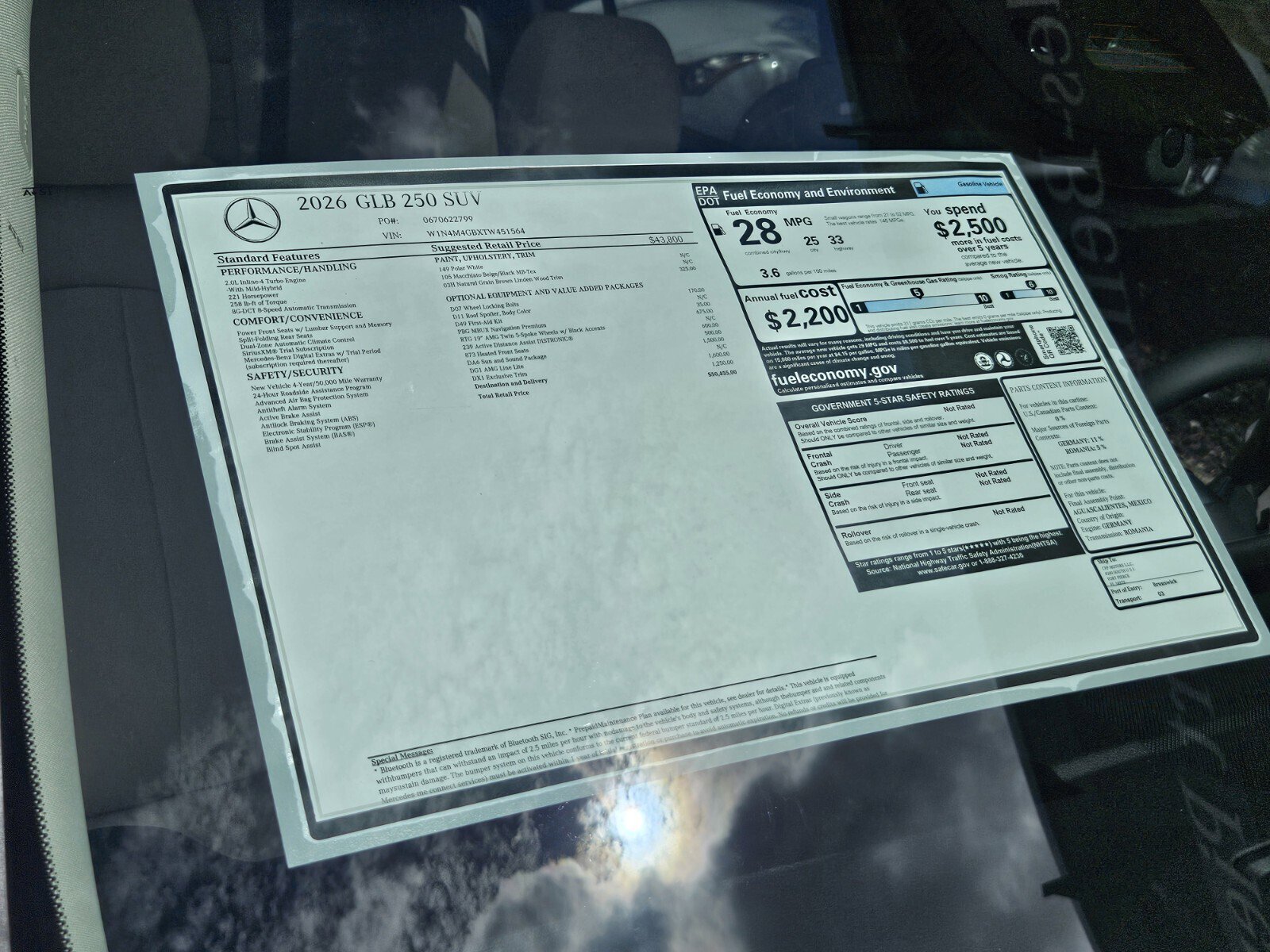 2026 Mercedes Benz GLB 250 photo 4