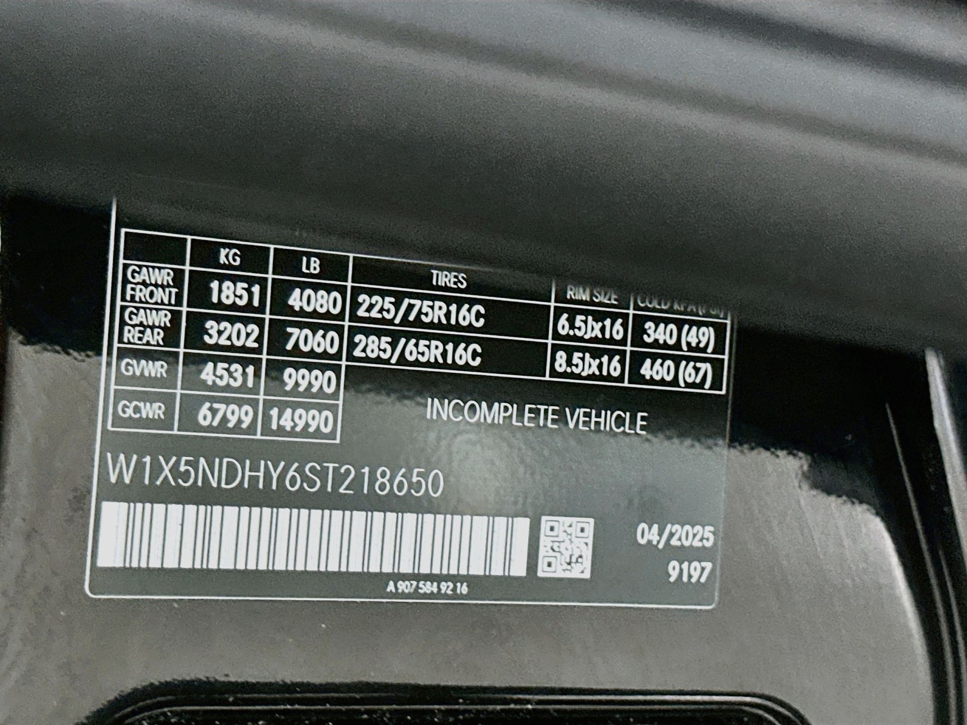 2025 Mercedes-Benz Sprinter Cargo Van Base - Photo 29