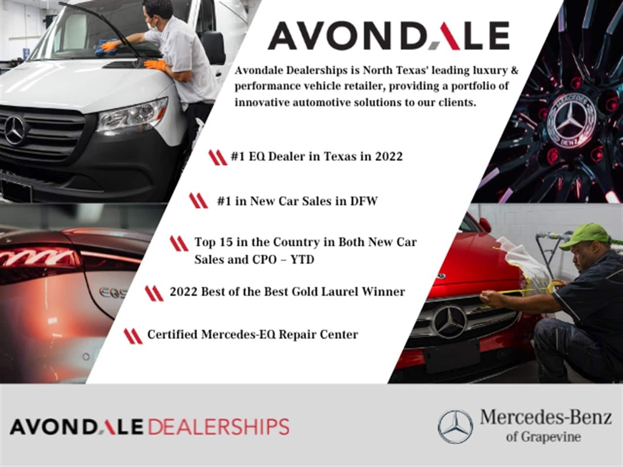 New Mercedes-Benz Inventory - Avondale Group in North Texas