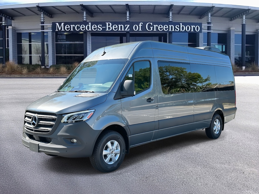 New 2025 Mercedes-Benz Sprinter 2500 High Roof 4-Cyl Diesel Van Passenger Van