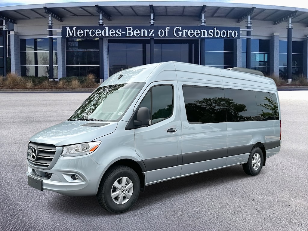 New 2025 Mercedes-Benz Sprinter 2500 High Roof 4-Cyl Diesel Van Passenger Van