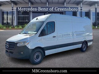 2025 Mercedes-Benz Sprinter 2500 High Roof 4-Cyl Diesel HO Cargo Van Arctic White