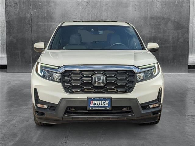 Used 2022 Honda Passport EX-L with VIN 5FNYF7H56NB000765 for sale in Houston, TX