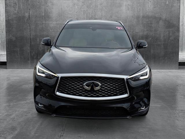 Used 2021 INFINITI QX50 Autograph with VIN 3PCAJ5DA4MF126595 for sale in Houston, TX