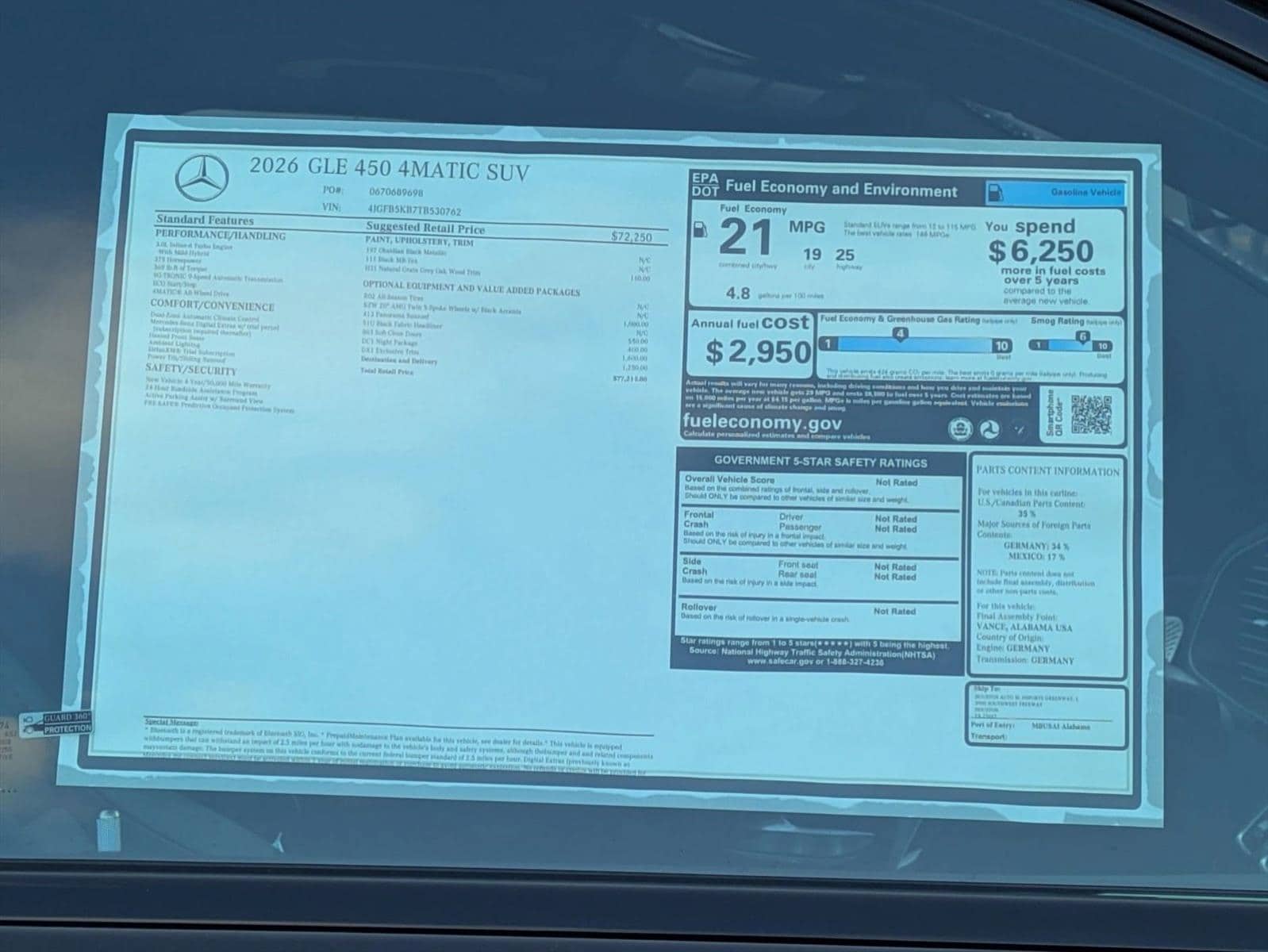 2026 Mercedes-Benz GLE GLE450 - Photo 18