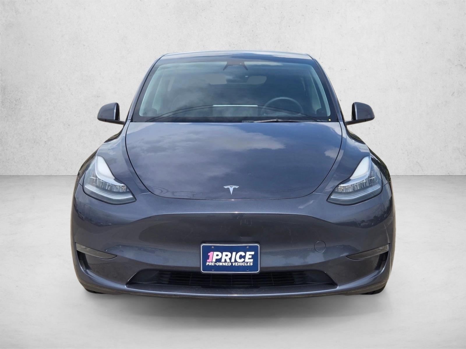 Used 2023 Tesla Model Y Long Range with VIN 7SAYGDEE8PA101177 for sale in Houston, TX