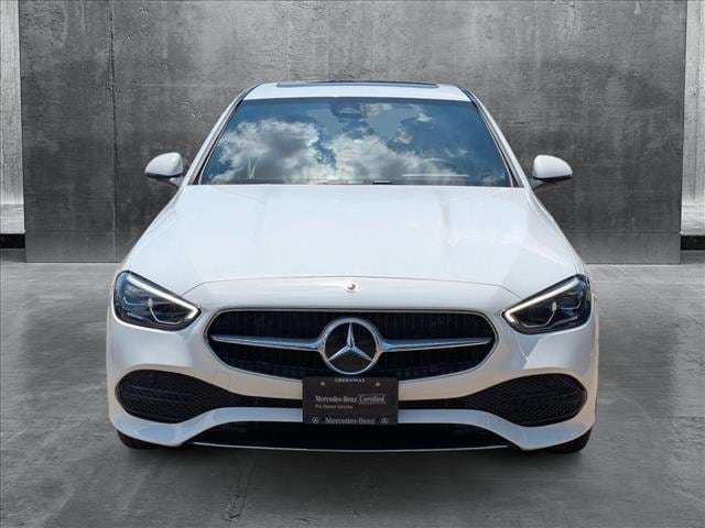 Certified 2025 Mercedes-Benz C-Class Sedan C 300 with VIN W1KAF4GB1SR251695 for sale in Houston, TX