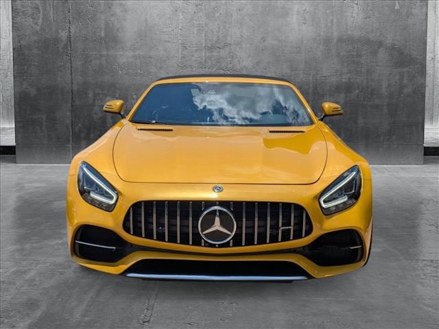 Used 2020 Mercedes-Benz AMG GT Roadster C with VIN WDDYK8AA2LA025019 for sale in Houston, TX