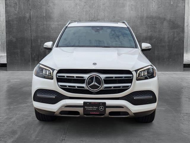 Certified 2021 Mercedes-Benz GLS GLS450 with VIN 4JGFF5KE5MA425577 for sale in Houston, TX