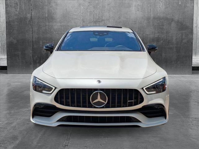 Certified 2022 Mercedes-Benz AMG GT 4-Door Coupe 43 with VIN W1K7X5KB2NA054056 for sale in Houston, TX