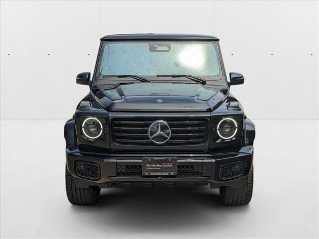 Certified 2025 Mercedes-Benz G-Class G580 with VIN W1NWM0AB4SX033066 for sale in Houston, TX