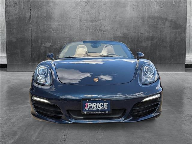 Used 2015 Porsche Boxster Base with VIN WP0CA2A8XFS120962 for sale in Houston, TX