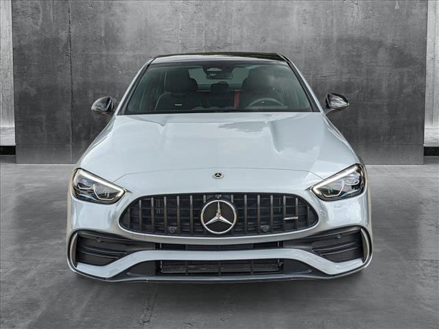 Certified 2023 Mercedes-Benz C-Class Sedan AMG C43 with VIN W1KAF8HB8PR096589 for sale in Houston, TX