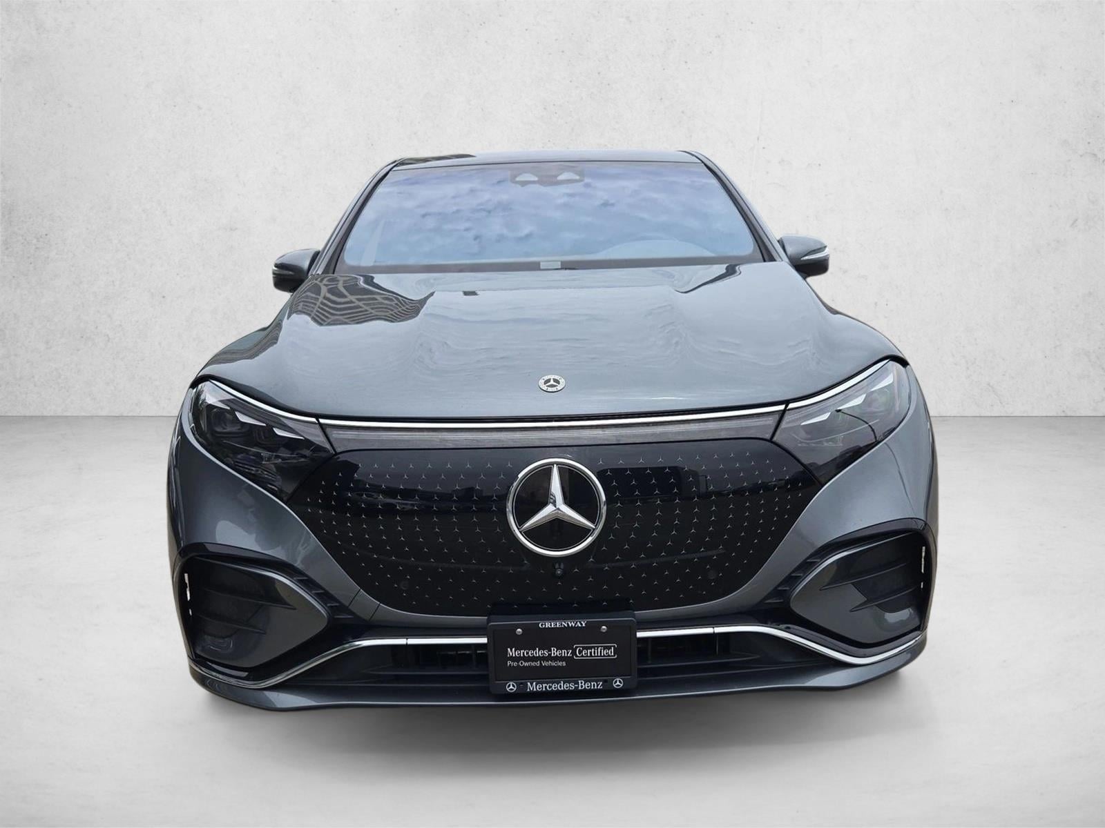 Certified 2023 Mercedes-Benz EQS SUV Base with VIN 4JGDM4EB4PA023014 for sale in Houston, TX