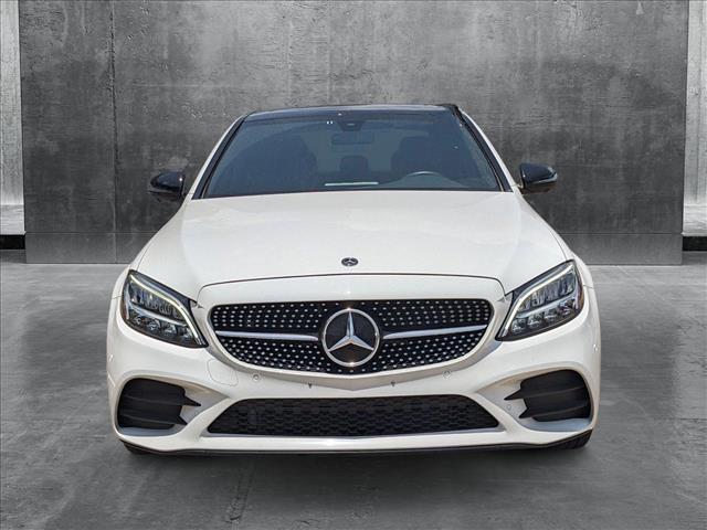 Certified 2021 Mercedes-Benz C-Class Sedan C300 with VIN W1KWF8EB7MR644135 for sale in Houston, TX