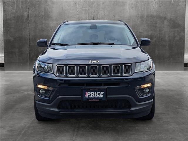 Used 2019 Jeep Compass Latitude with VIN 3C4NJDBB7KT807758 for sale in Houston, TX