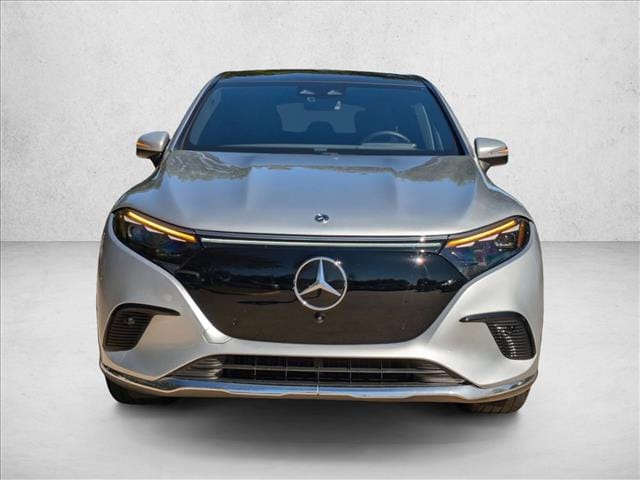 Certified 2023 Mercedes-Benz EQS SUV Base with VIN 4JGDM2DB4PA009832 for sale in Houston, TX