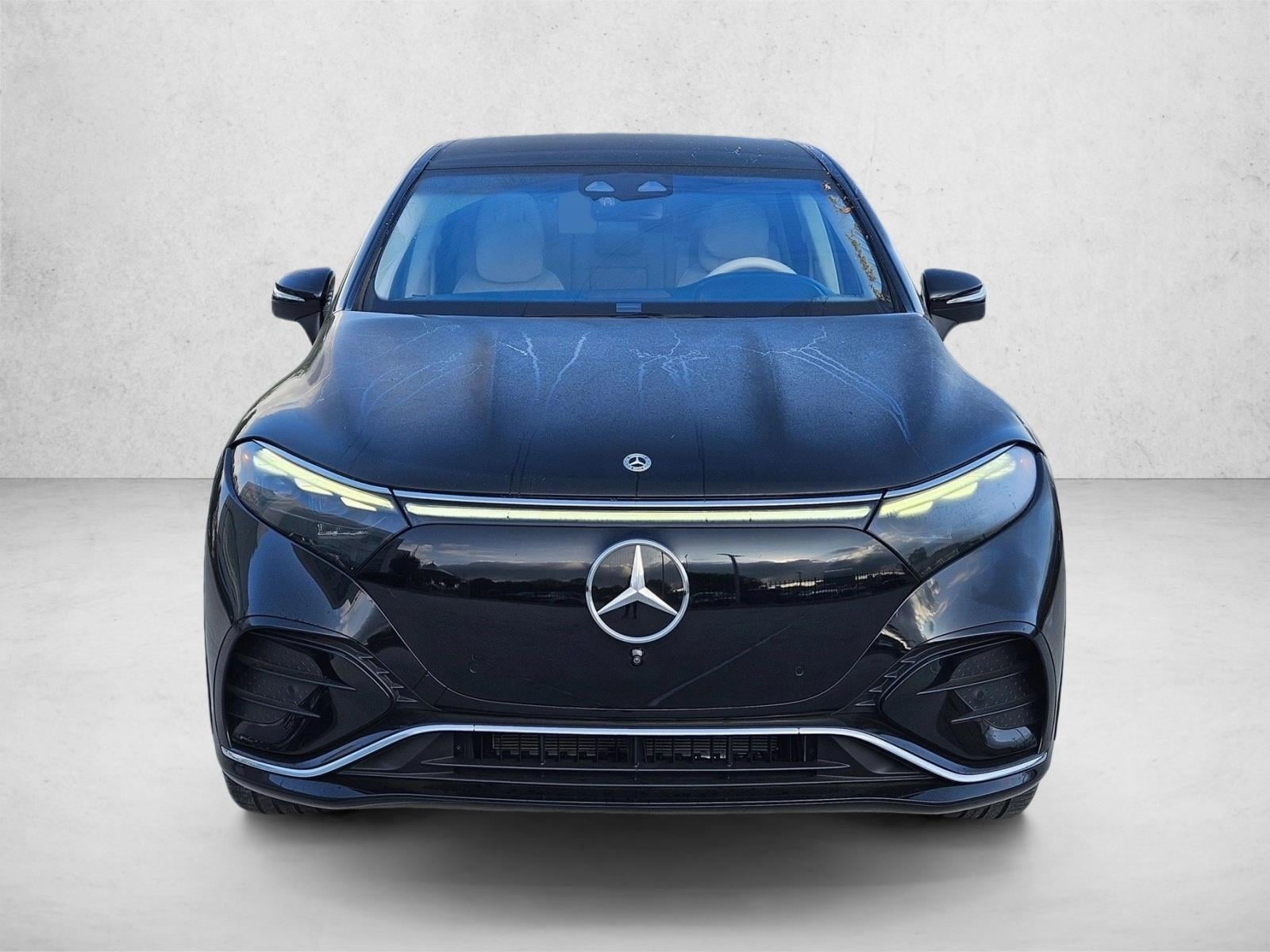 Certified 2023 Mercedes-Benz EQS SUV Base with VIN 4JGDM4EB5PA017500 for sale in Houston, TX