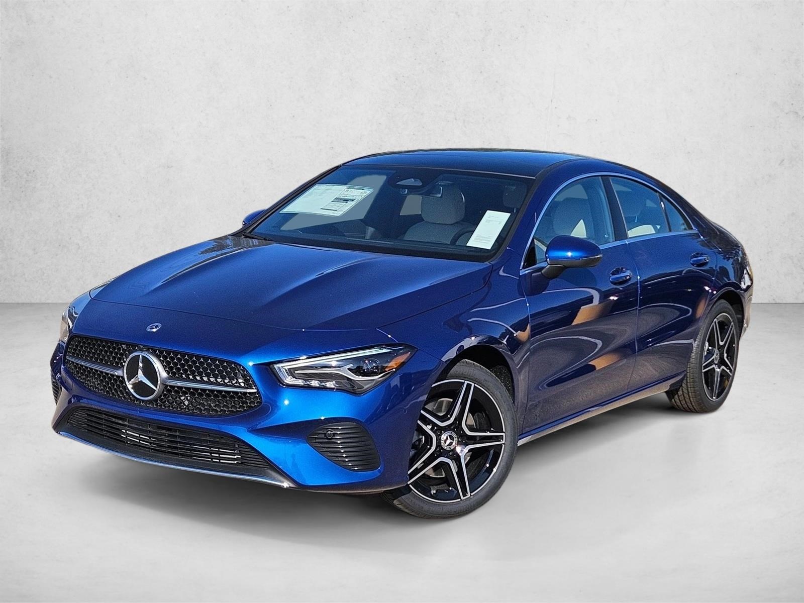 Blue Mercedes Benz Cars