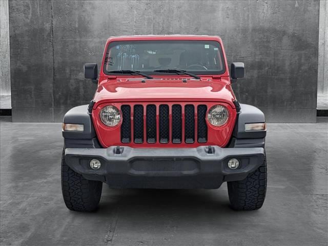 Used 2019 Jeep Wrangler Unlimited Sport S with VIN 1C4HJXDG8KW518308 for sale in Houston, TX